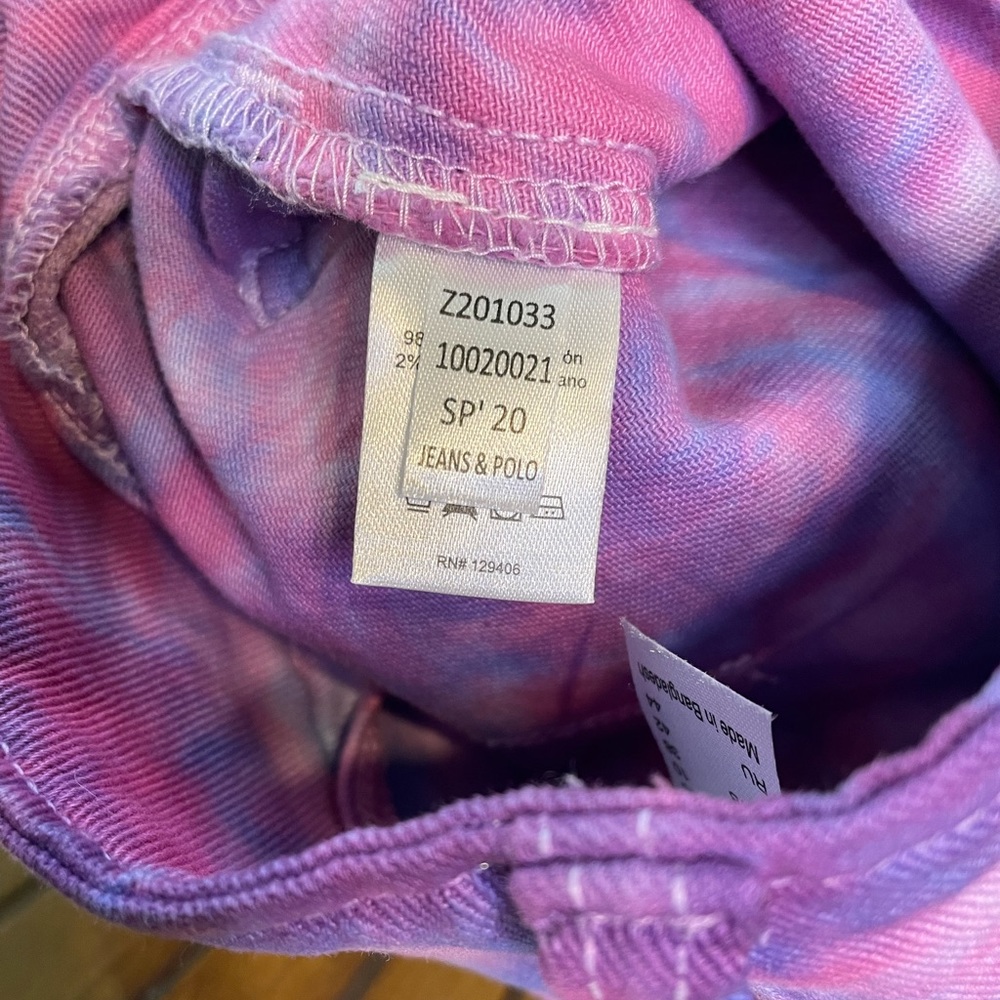 VENUS - NWT -  Denim Tie Dye Shorts US Size 4  & EUR size 36 - Picture 15 of 16
